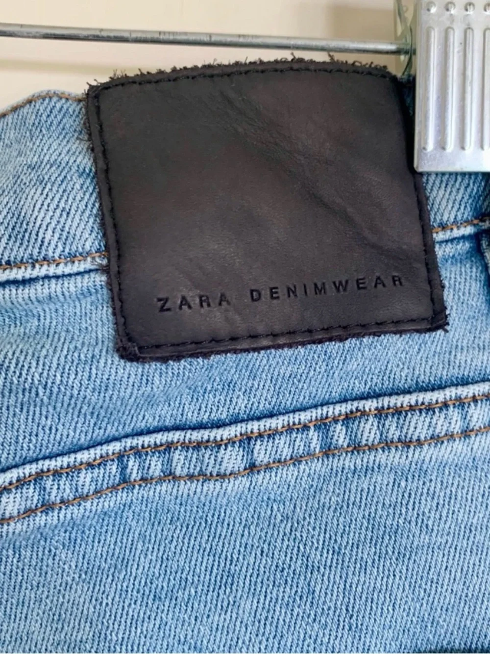 💫3/$20 Zara Men's Slim Straight Jeans - Light Blue Wash